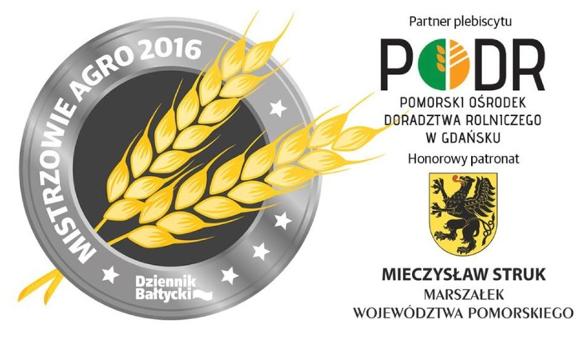 Mistrzowie Agro: Halina Steinka - Gospodyni Pomorza 2016 i Janusz Szczypior - Rolnik Pomorza 2016