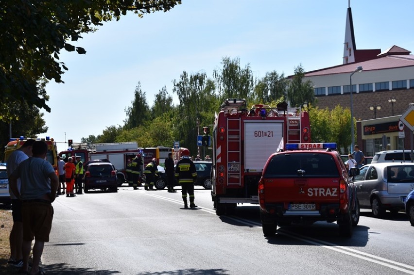 Wypadek przy ul. Kilińskiego. Utrudnienia w ruchu na tym...