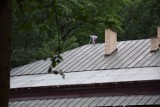 12-latek na dachu Domu Dziecka w Zamościu. ZDJĘCIA