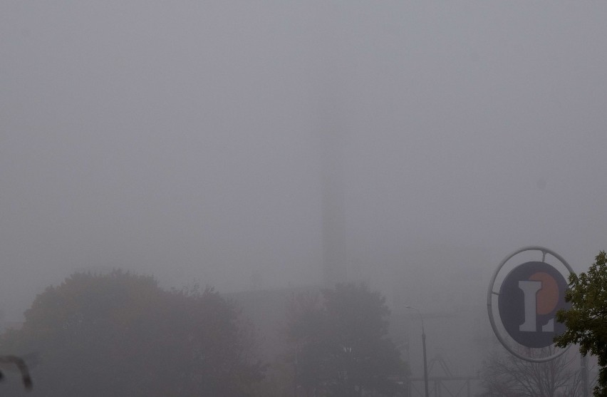 Malbork we mgle [ZDJĘCIA]. Miasto na chwilę "zniknęło" w sobotni poranek