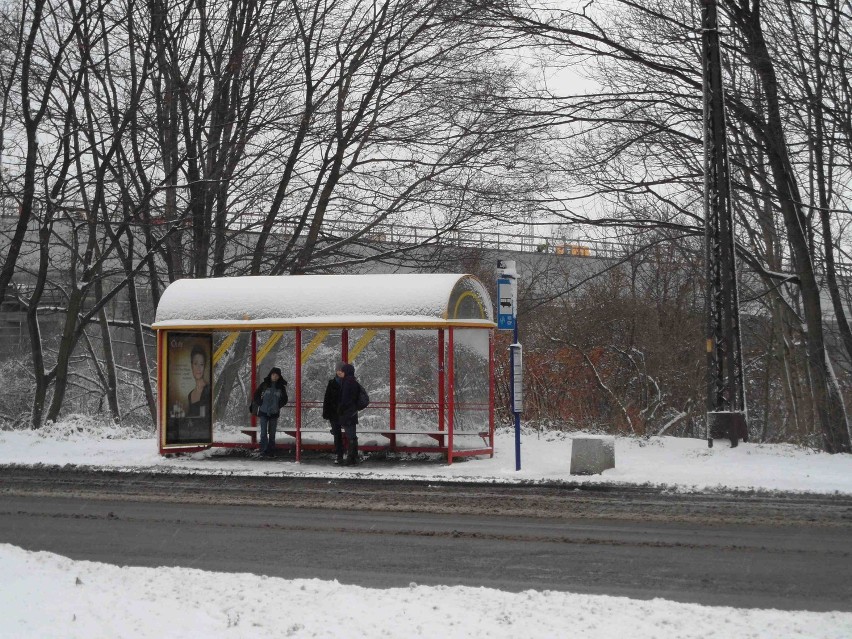 Zima zaskoczyła drogowców w Gliwicach i Zabrzu [ZDJĘCIA]