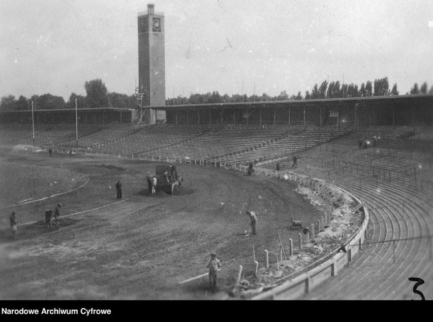 Stadion Olimpijski we Wrocławiu. 1948 rok