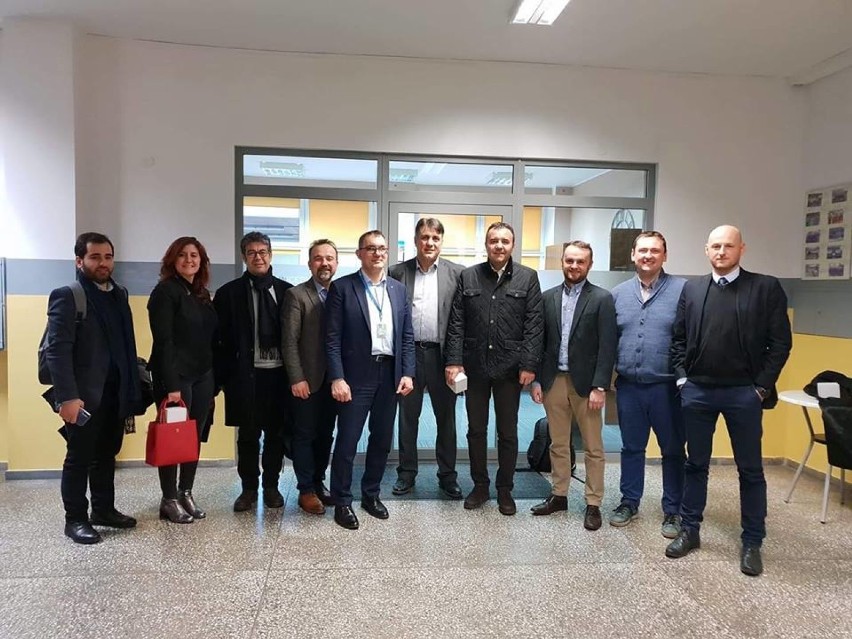Przedstawiciele tureckiej Doğa Schools odwiedzili wrzesińską "szóstkę" 