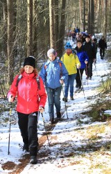Tucholski Park Krajobrazowy zorganizował rajd nordic walking