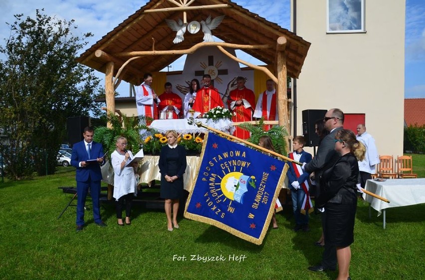 Florian Ceynowa patronem SP Sławoszyno, wrzesień 2017