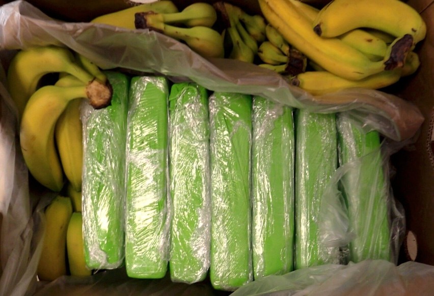 Narkotyki ukryte w bananach miały trafić również do Tomaszowa Maz. i Wielunia?