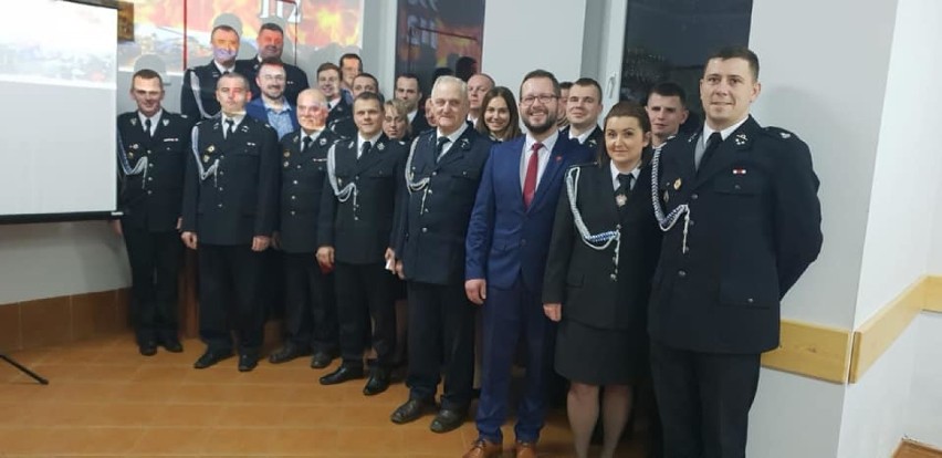 Zebranie sprawozdawcze strażaków z OSP Boruja Kościelna