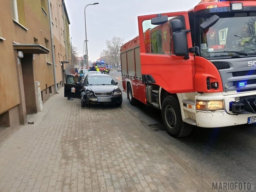 Kolizja w Opolu.