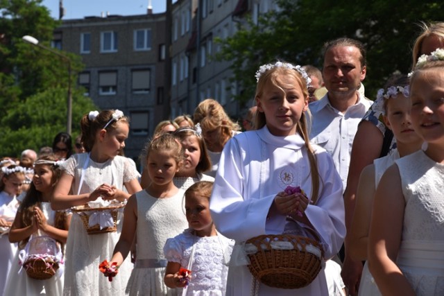 Wierni z parafii Najświętszego Serca Jezusa przeszli w procesji Bożego Ciała