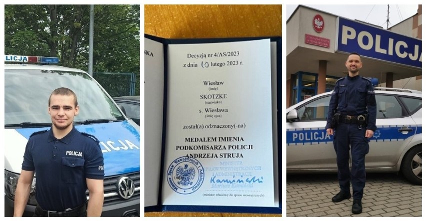 Policjanci z Gdyni uratowali życie niedoszłych samobójców. Zostali uhonorowani przez ministra Mariusza Kamińskiego