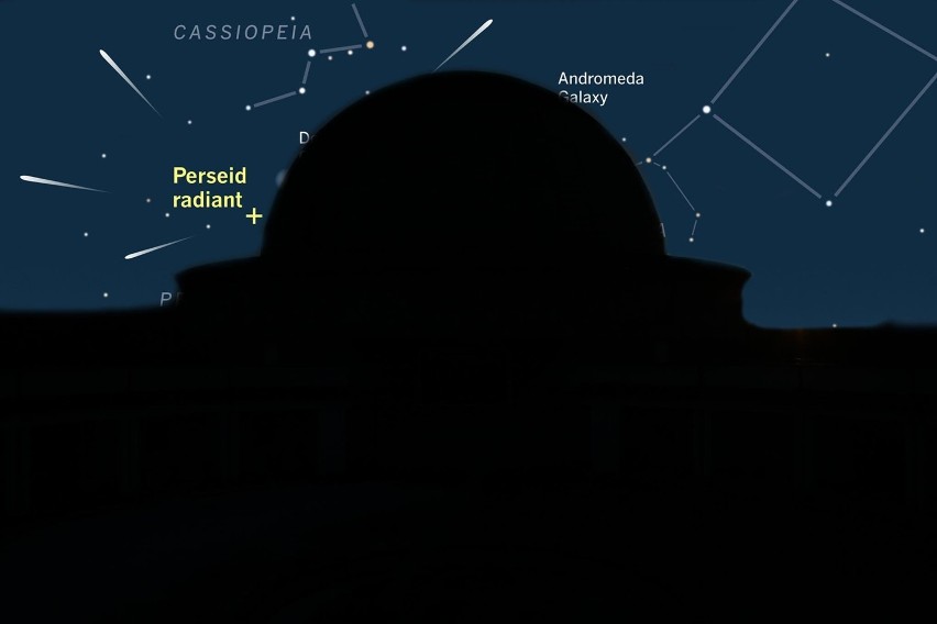 Zobacz Perseidy przed Planetarium Śląskim