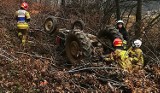 Jastrzębie. Strażak-ochotnik zginął w tragicznym wypadku pod Limanową [ZDJĘCIA]