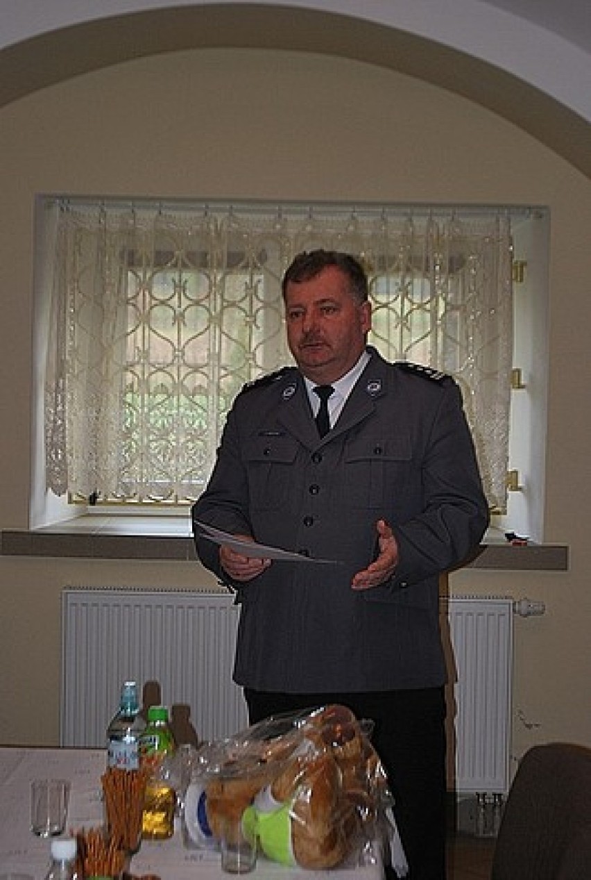 Komendant z Lubaczowa pogratulował za wzorową postawę