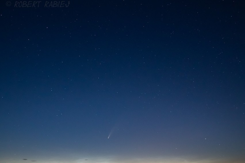 Kometa nad Szczecinkiem. Niezwykłe zdjęcia Czytelnika [galeria]