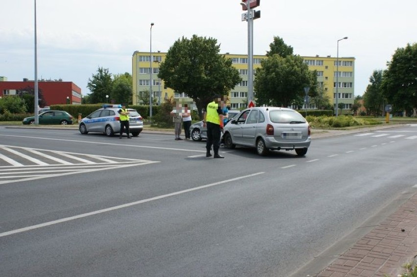 Stłuczka w Koninie