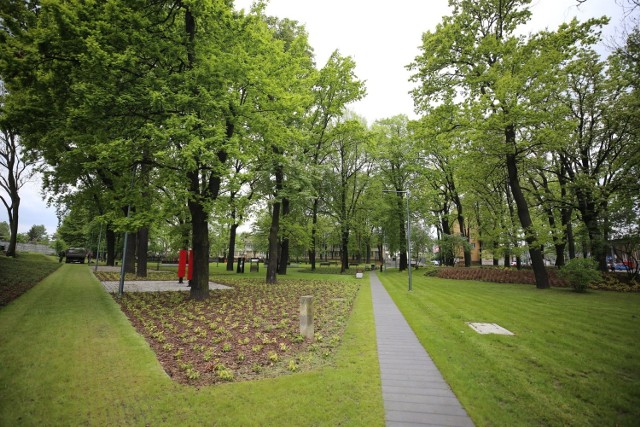 Tak wygląda zrewitalizowany w maju tego roku plac Londzina w Załężu