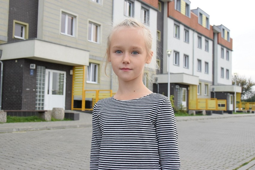 Ośmioletnia Lena Gawryłkowicz zauważyła wydostające się z...