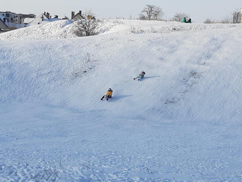 Dokąd zabrać dzieci na sanki i zabawy w śniegu w Suwałkach? [Zdjęcia]