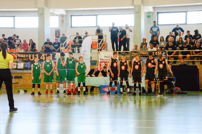 Turniej ćwierćfinałowy mistrzostw Polski U14 - BC Sieraków...