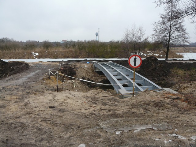 Część prac od strony ulicy Mickiewicza została wykonana