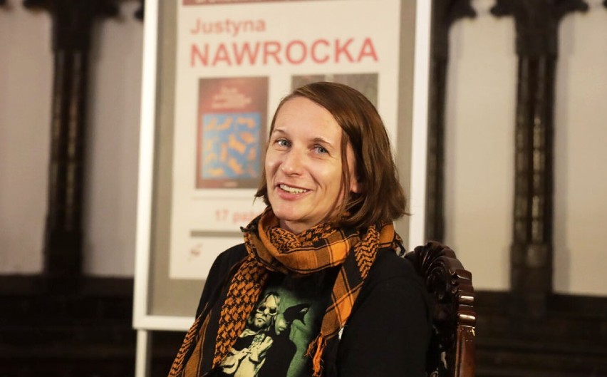 Justyna Nawrocka w Legnicy. Spotkania z Książką Regionalną, zdjęcia