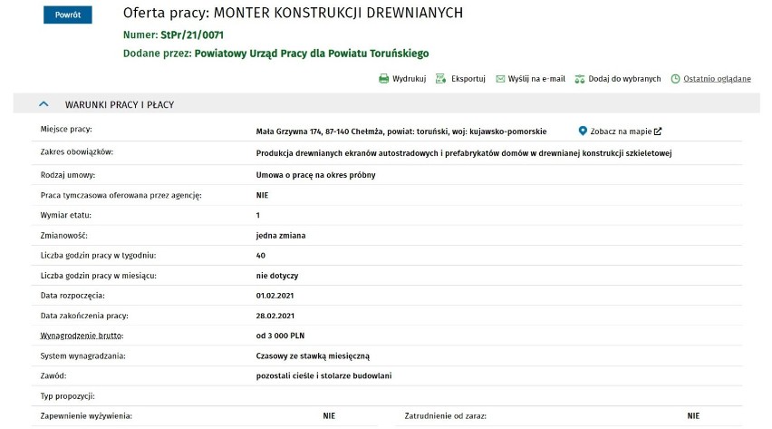 Praca w Toruniu i regionie. Sprawdź najnowsze oferty pracy z...