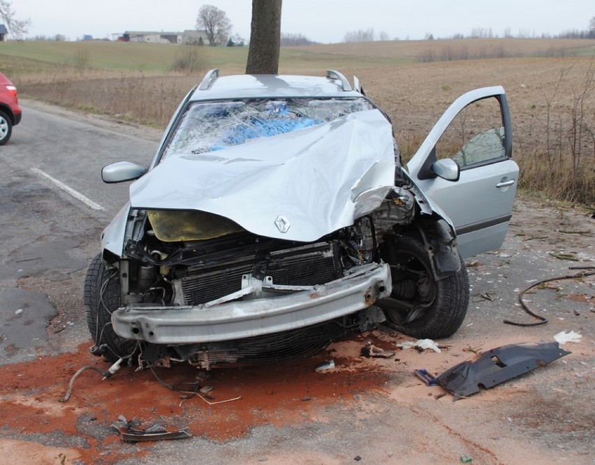 Gmina Lubichowo wypadek: Trzy osoby ranne 