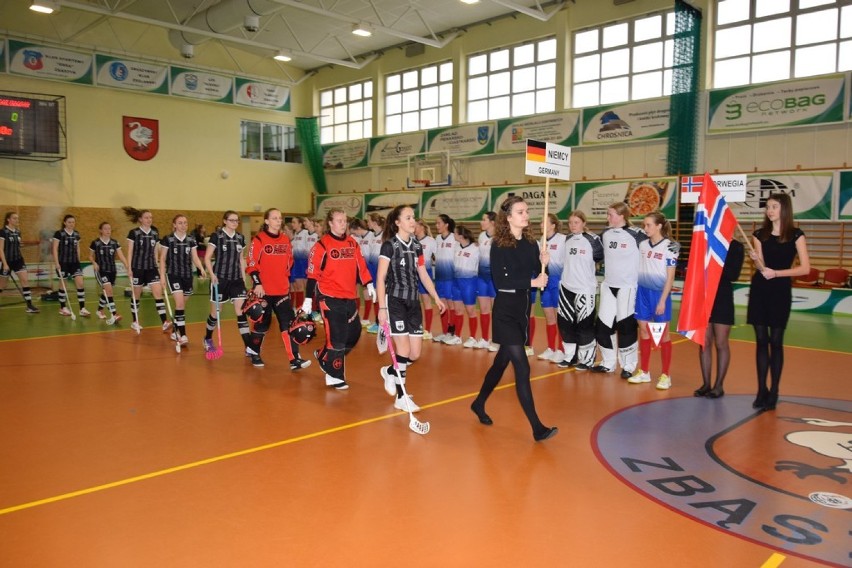 15.Polish Cup 2020 - Międzynarodowy Turniej Unihokeja w kategorii kobiet U19. Mecz Niemcy-Norwegia - 1 lutego 2020