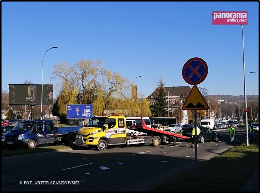 Do potrącenia mężczyzny doszło na przejściu dla pieszych na...