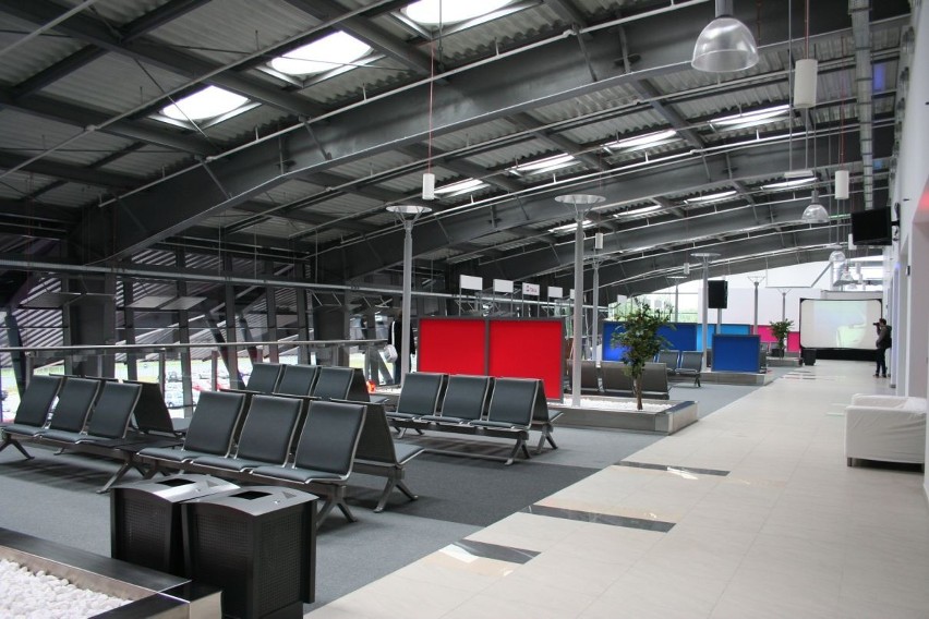 Nowy terminal lotniska w Łodzi już gotowy [ZDJĘCIA]