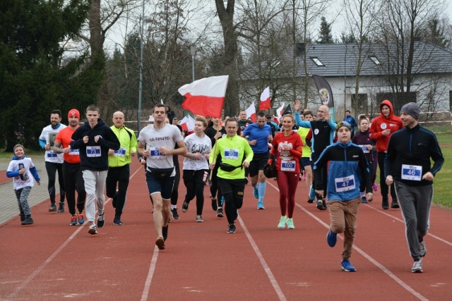 Na miejskim stadionie w Sulechowie odbyła się XII edycja biegu pamięci "Wilczym Tropem"