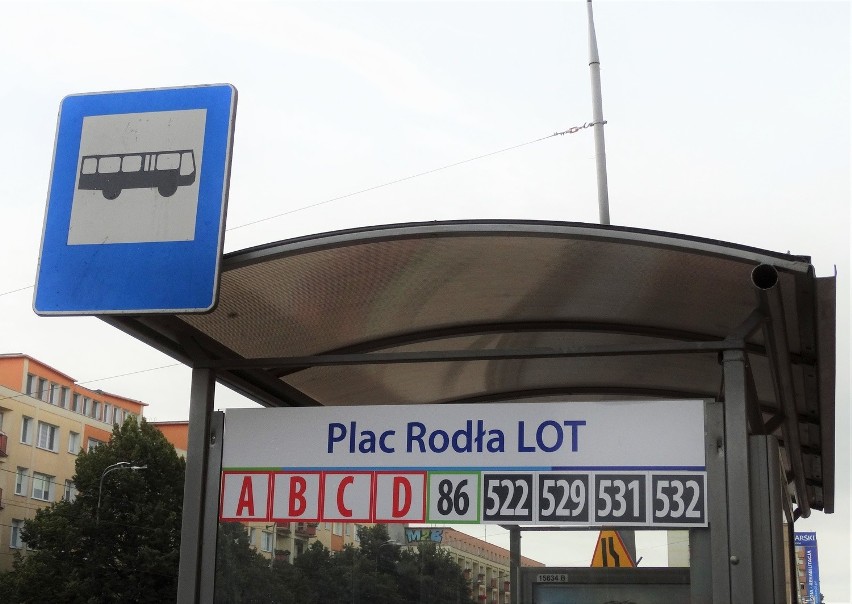 Przystanki autobusowe na pl. Rodła w Szczecinie tymczasowo zlikwidowane