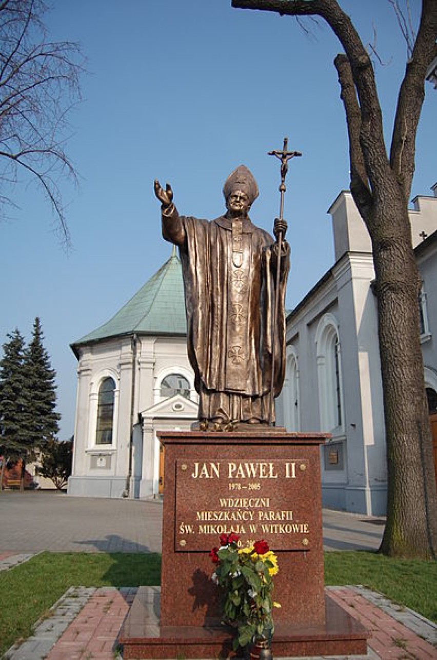 Pomniki Jana Pawła II - Witkowo
