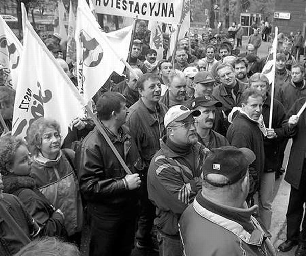 Górnicy protestowali przeciwko rządowemu planowi restrukturyzacji od wielu tygodni.