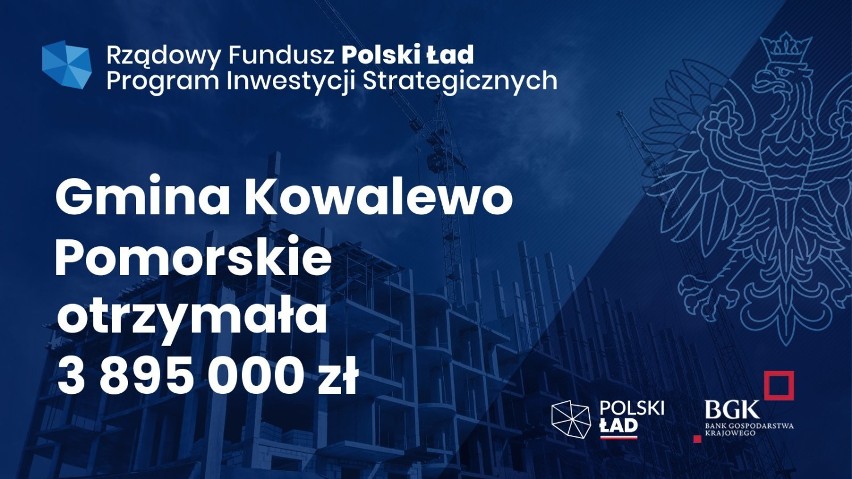 Gmina Kowalewo Pomorskie:  3895 000 zł na przebudowę...