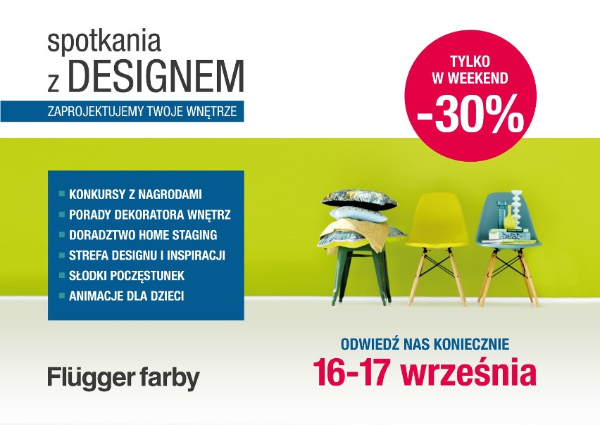  Flügger farby zaprasza na event otwierający Spotkania z DESIGNEM w Porcie Łódź