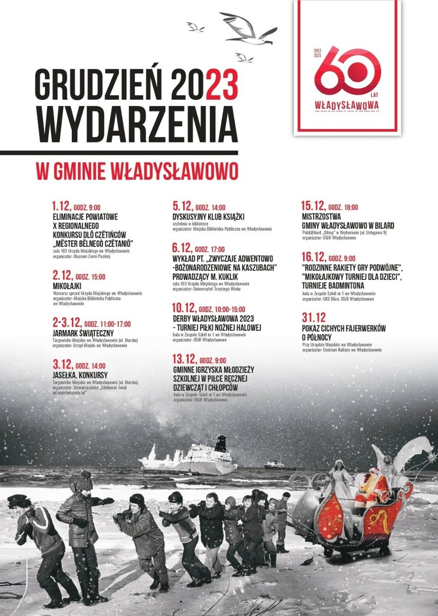 W grudniu w gminie Władysławowo m.in. mistrzostwa w bilard,...