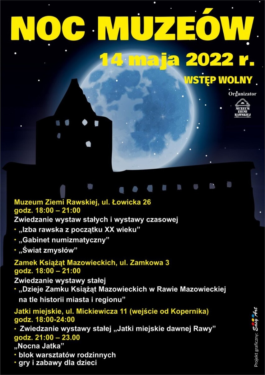 Nadchodząca Noc Muzeów w Nieborowie, Łowiczu i Rawie Mazowieckiej 