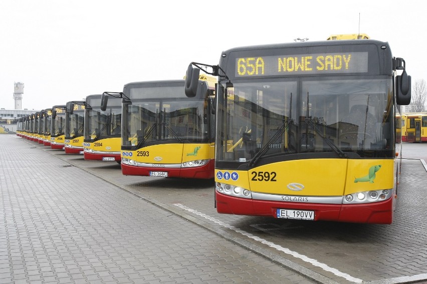 MPK Łódź wydzierżawiło 40 nowoczesnych autobusów Solaris...