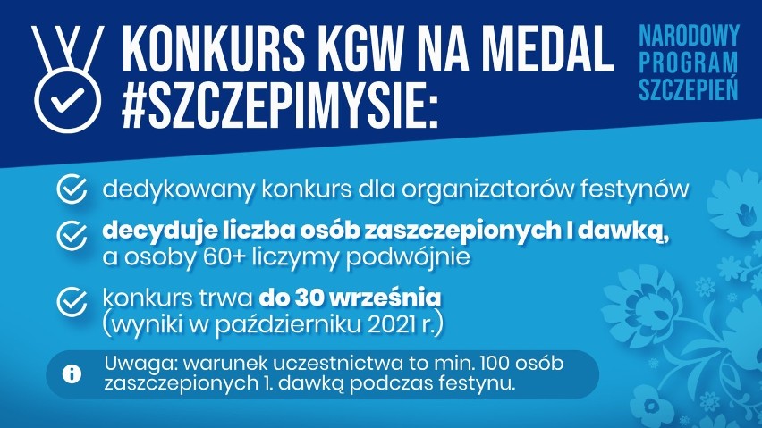 #szczepiMYgminy. Zorganizujcie festyn promujący szczepienia w swojej gminie. Pieniądze czekają!