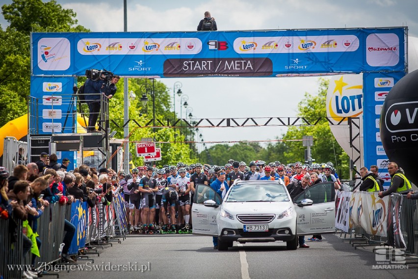 Maraton Roller Cup, Warszawa. Pół tysiąca rolkarzy ścigało...