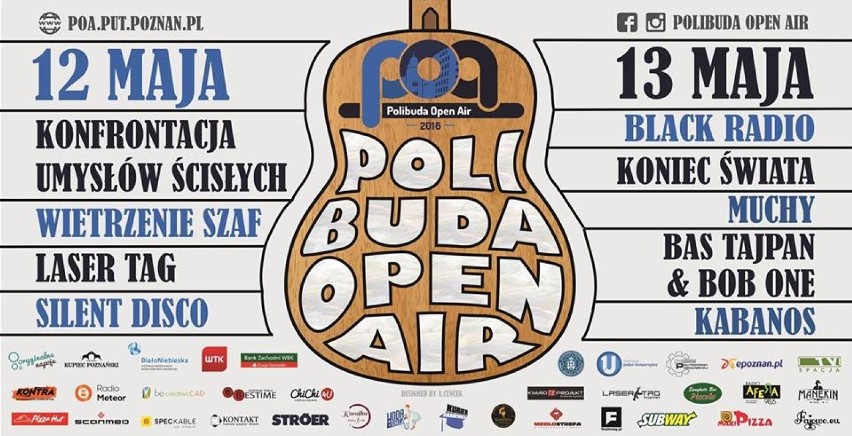 Polibuda Open Air 2016: Impreza inna niż dotąd startuje już dziś! [PROGRAM]