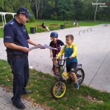 Policjanci z Mysłowic przeprowadzili akcję Bezpieczny Skatepark i Pumptrack