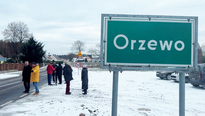 Uroczyste otwarcie odcinak drogi powiatowej Orzewo - Radomia...