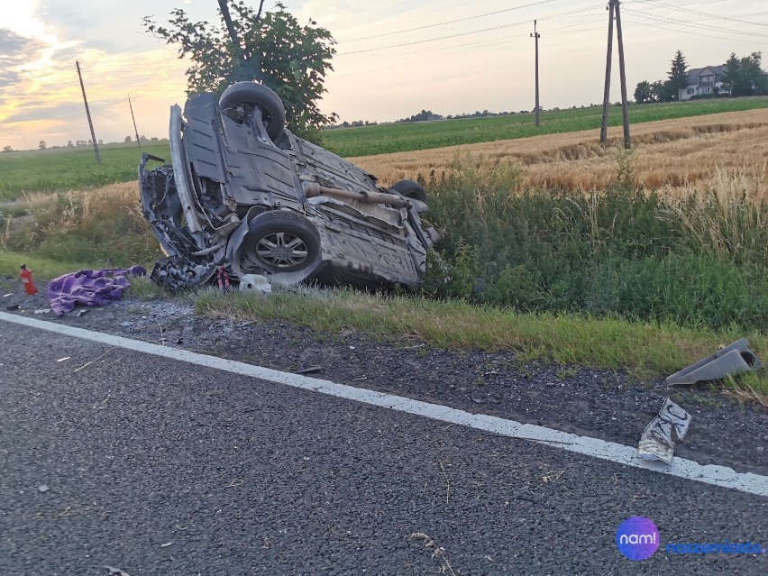 Wypadek na drodze Brześć Kujawski - Radziejów