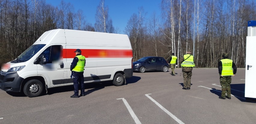 Koronawirus Podlaskie. Kontrole na granicach zostają przedłużone do 13 kwietnia