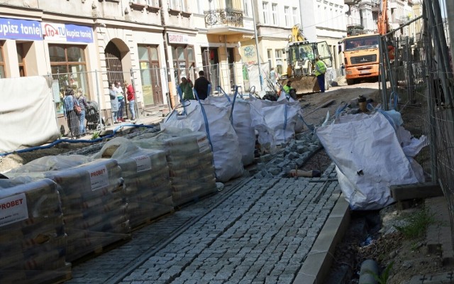 Modernizacja ulicy Toruńskiej w Grudziądzu rozpoczęła się w marcu ubiegłego roku