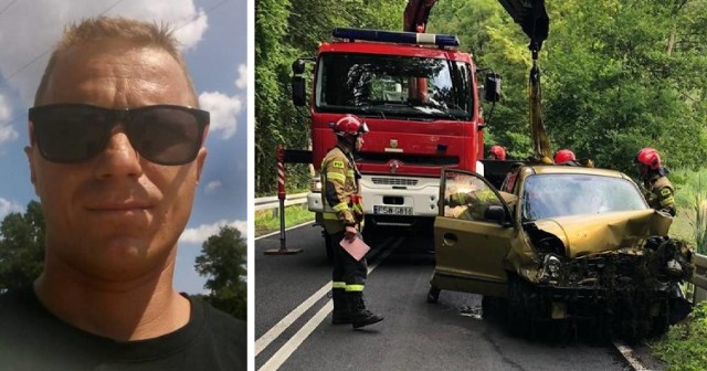 Mężczyzna w lipcu 2020 roku uratował kobietę z tonącego auta.