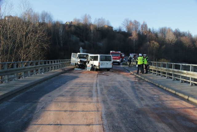 Wypadek w Żywcu. 12 osób w szpitalu