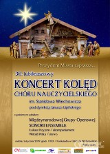 Zaproszenie na koncert kolęd w ostrowskiej Konkatedrze